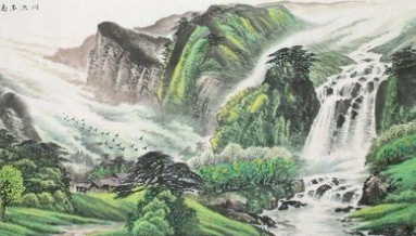 山水畫(huà)風(fēng)水