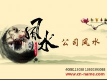 公司風(fēng)水公司起名