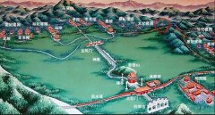 為什么明陵的主要建筑走向呈北斗七星布局